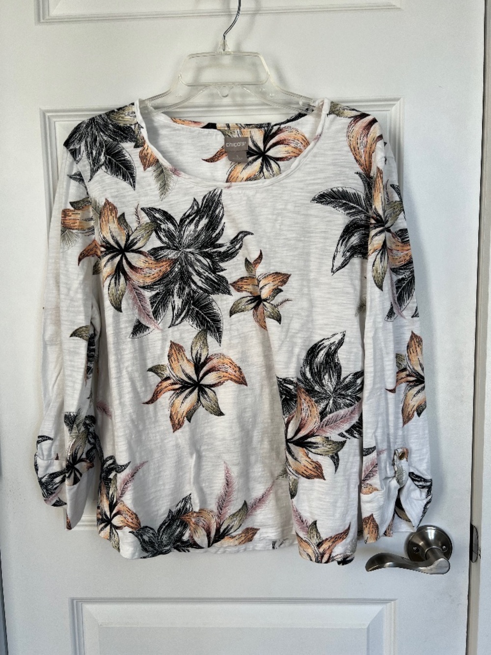 Women's floral print top by Chico's